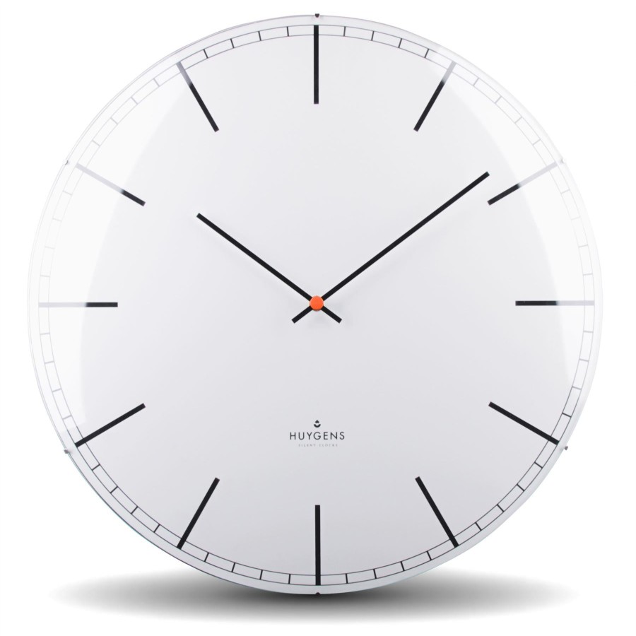 Homewares Huygens | Huygens White Dome Wall Clock