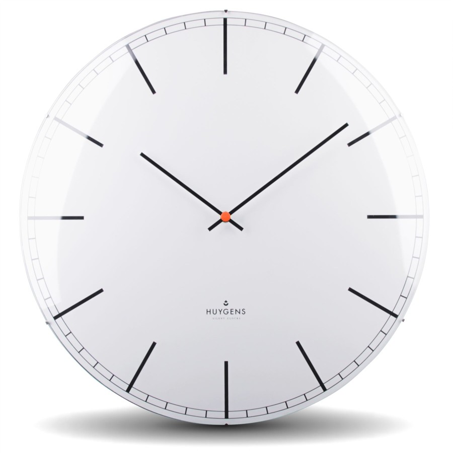 Homewares Huygens | Huygens White Dome Wall Clock