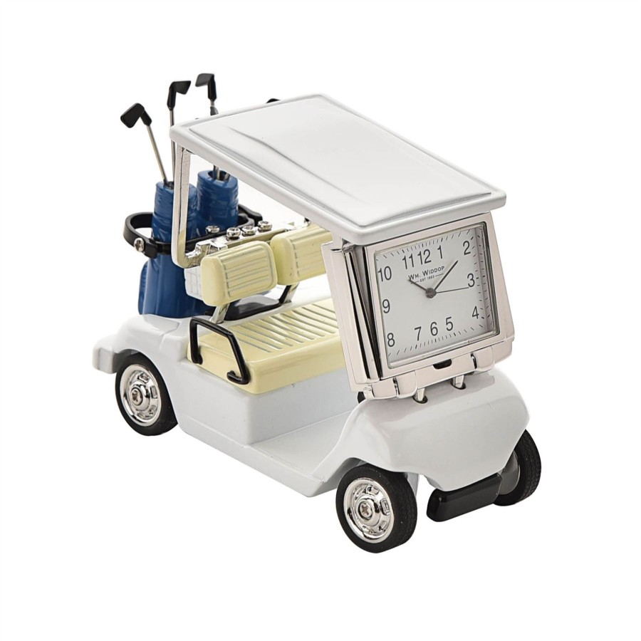 Homewares Wm. Widdop | Wm.Widdop Golf Buggy Miniature Clock