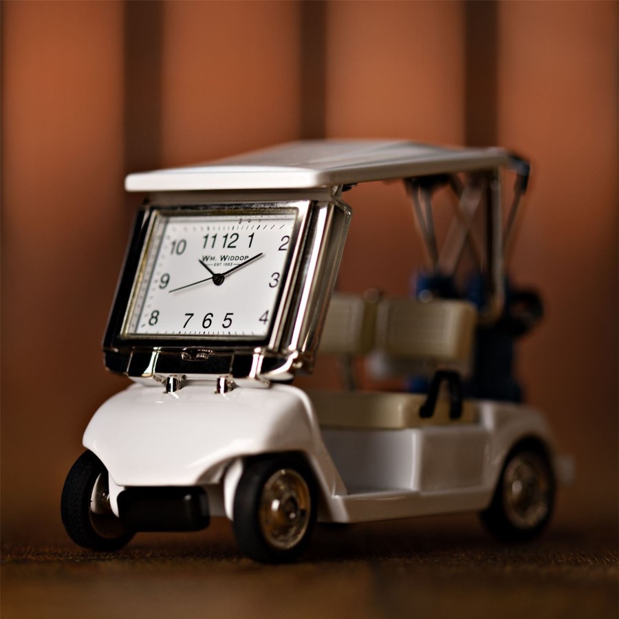 Homewares Wm. Widdop | Wm.Widdop Golf Buggy Miniature Clock