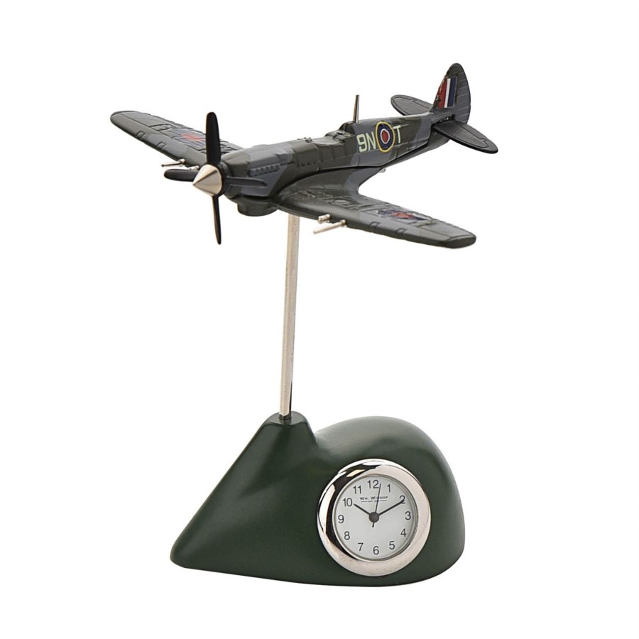 Homewares Wm.Widdop | Wm.Widdop Miniature Fighter Plane Clock