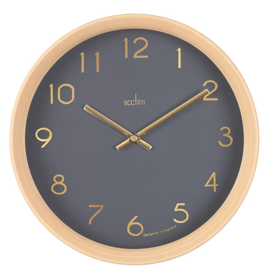 Homewares Acctim | Acctim Upsilon 25Cm Wall Clock