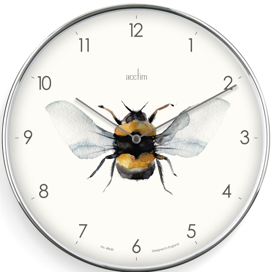 Homewares Acctim | Acctim Society Insect 30Cm Wall Clock