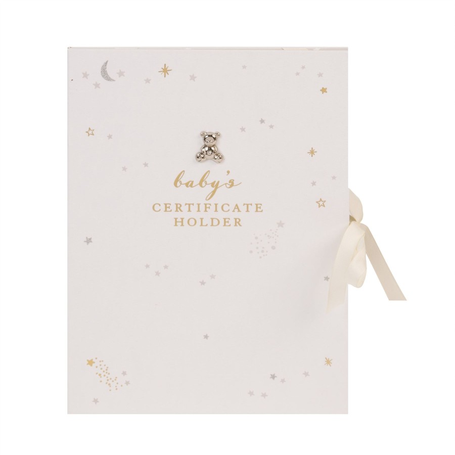 Gifts Bambino | Bambino Little Star A4 Birth Certificate Holder