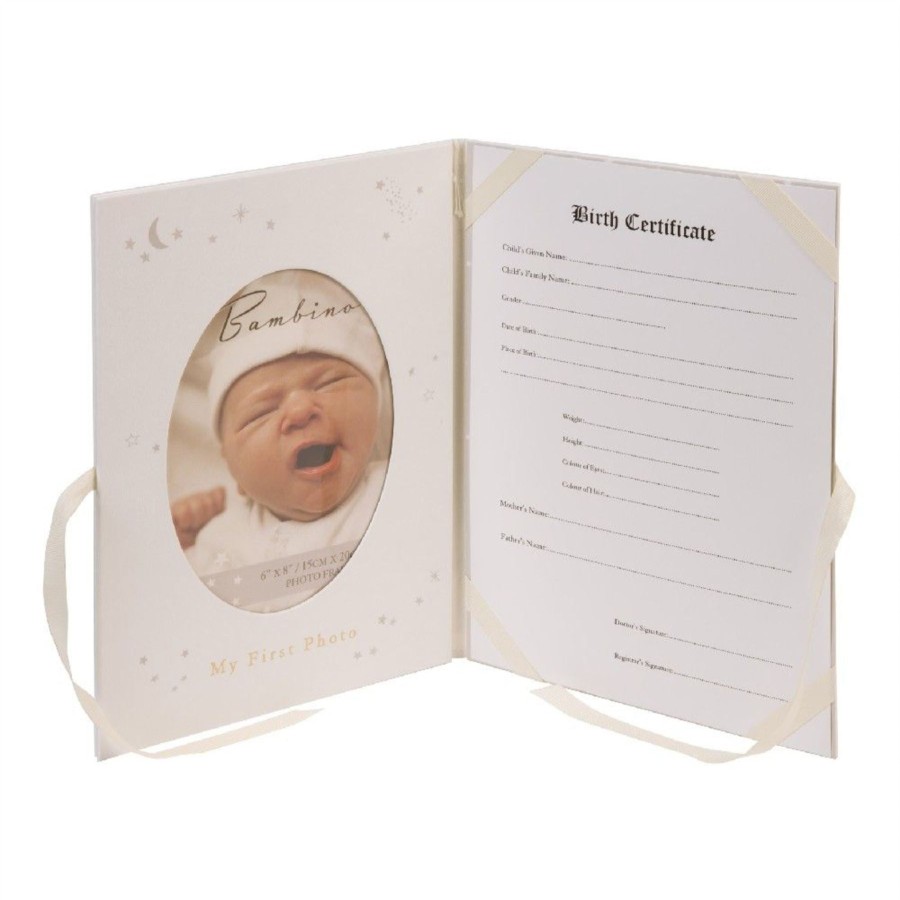 Gifts Bambino | Bambino Little Star A4 Birth Certificate Holder