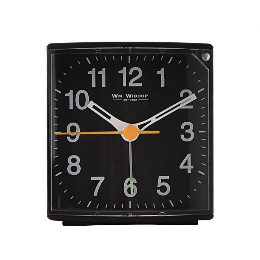 Homewares Wm.Widdop | Wm.Widdop Compact Sweep Alarm Clock