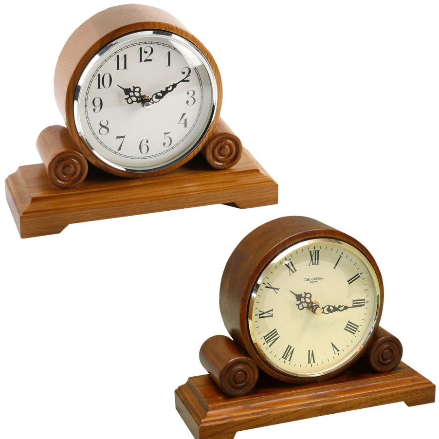 Homewares Wm.Widdop | Wm.Widdop Qtz Mantel Clock