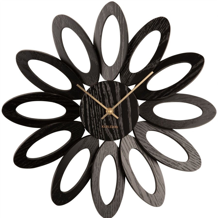 Homewares Karlsson | Karlsson Fiore Wood Veneer Wall Clock