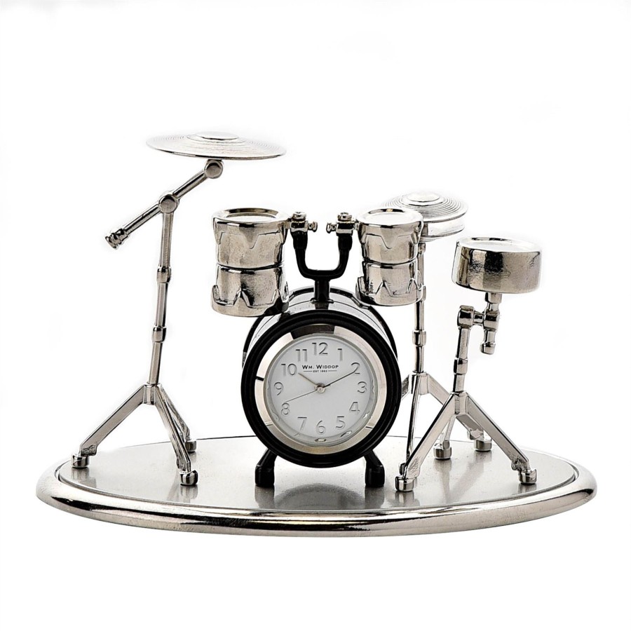 Homewares Wm. Widdop | Wm.Widdop Miniature Drum Set Clock