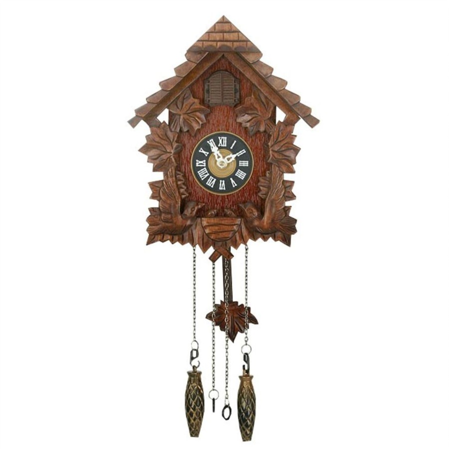 Homewares Wm.Widdop | Wm.Widdop Pitched Roof Cuckoo Clock