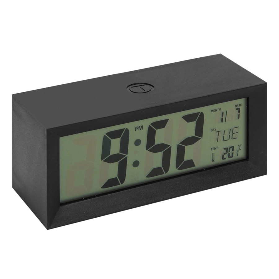 Homewares Wm.Widdop | Wm.Widdop Lcd Display Multifunction Alarm Clock