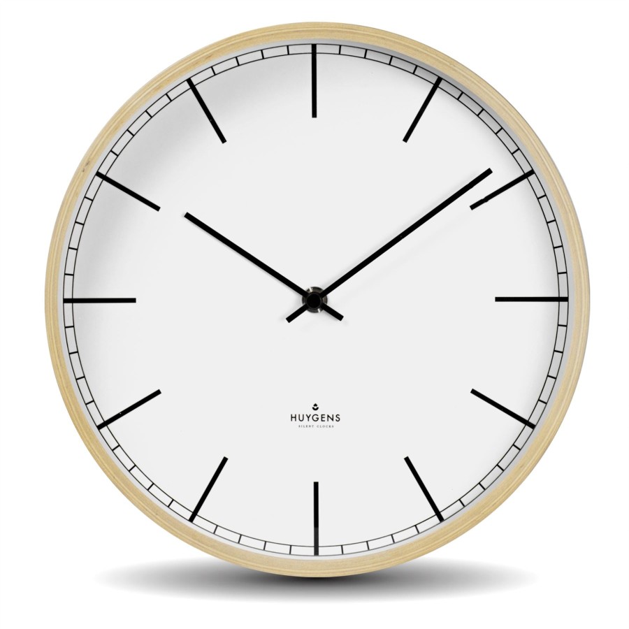 Homewares Huygens | Huygens Wood Wall Clock