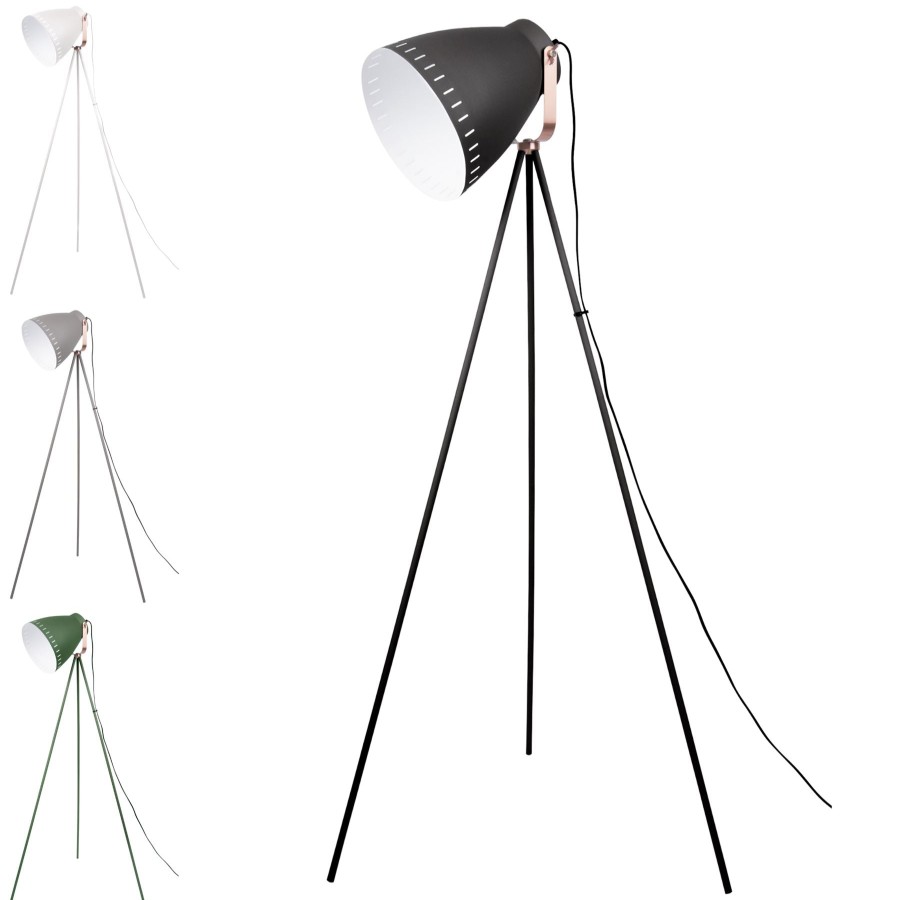 Homewares Leitmotiv | Leitmotiv Mingle 3 Legs Tripod Floor Lamp