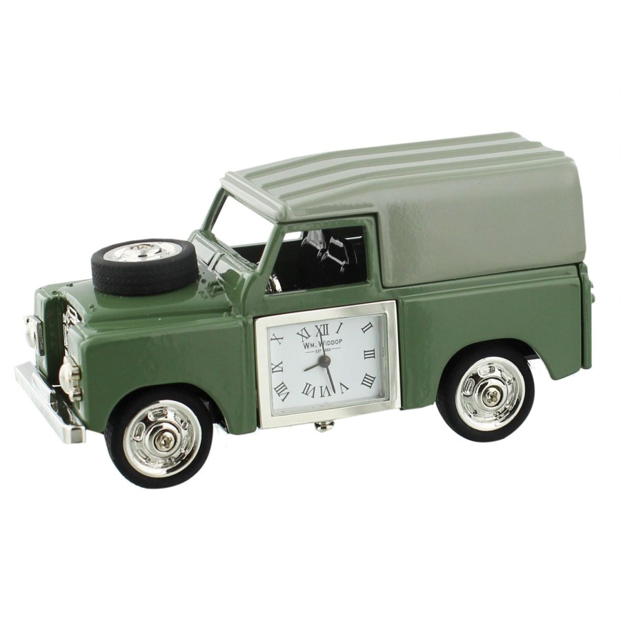 Homewares Wm. Widdop | Wm.Widdop Miniature 4 Wheel Drive Clock