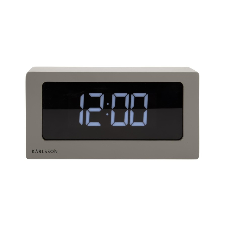 Homewares Karlsson | Karlsson Boxed Led Table / Alarm Clock