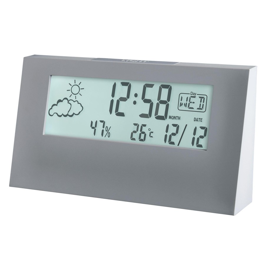 Homewares Acctim | Acctim Vertex Weatherstation & Alarm Clock