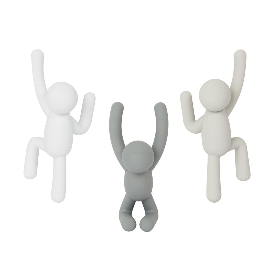 Homewares Umbra | Umbra Buddy Set Of 3 Wall Hooks