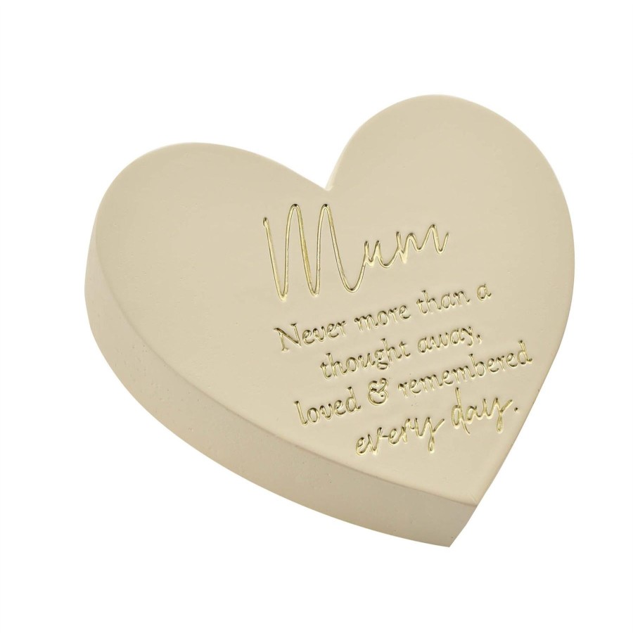 Gifts Thoughts of You | Thoughts Of You Memorial Graveside Heart Plaque