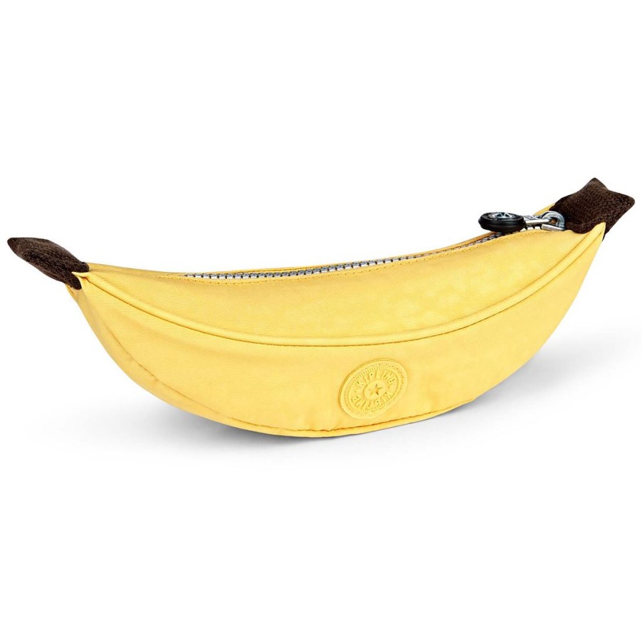 Mens Accessories Kipling | Kipling Banana Yellow Pencil Case