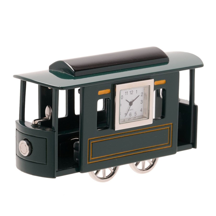 Homewares Wm. Widdop | Wm.Widdop Miniature Train Carriage Clock