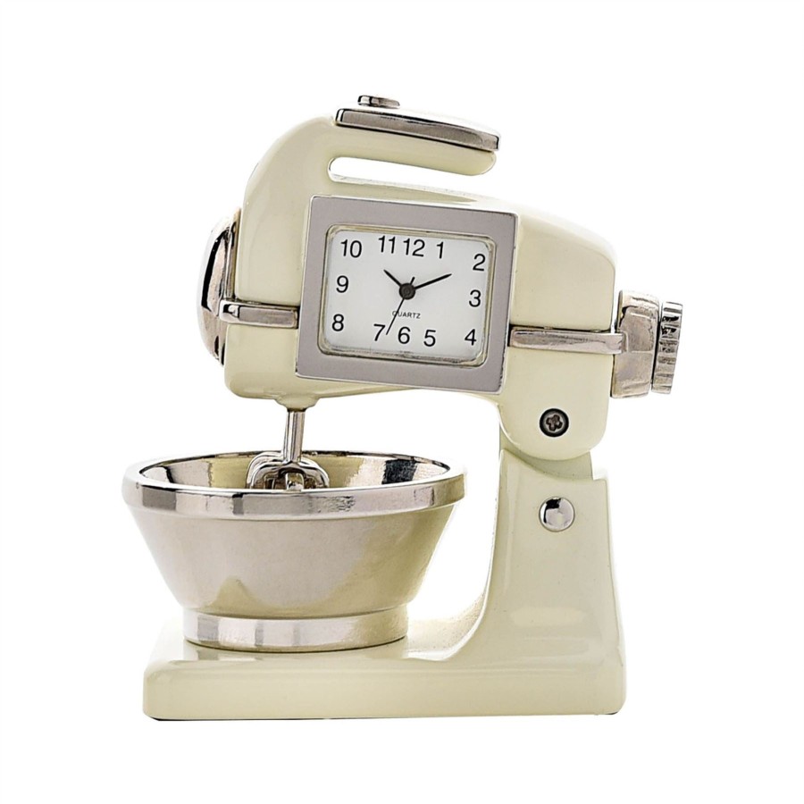 Homewares Wm. Widdop | Wm.Widdop Miniature Food Mixer Clock