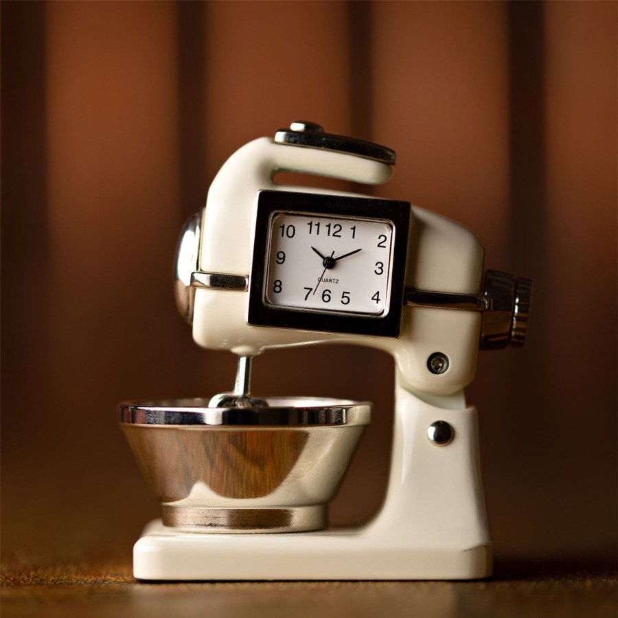 Homewares Wm. Widdop | Wm.Widdop Miniature Food Mixer Clock