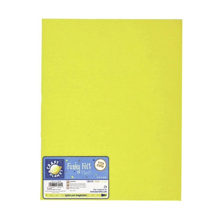 Gifts Craft Planet | Craft Planet 9 X 12" Acrylic Felt Sheet