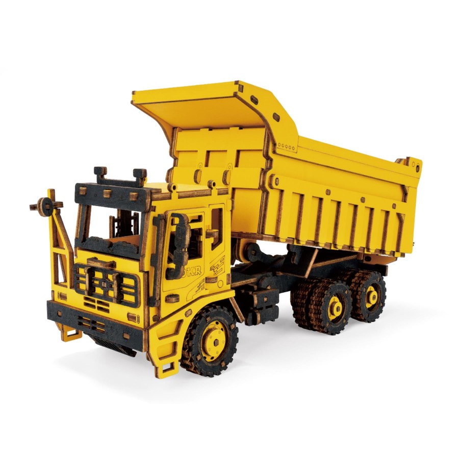 Gifts Robotime ROKR | Robotime Rokr Self Build 3D Model Kit - Construction Vehicles