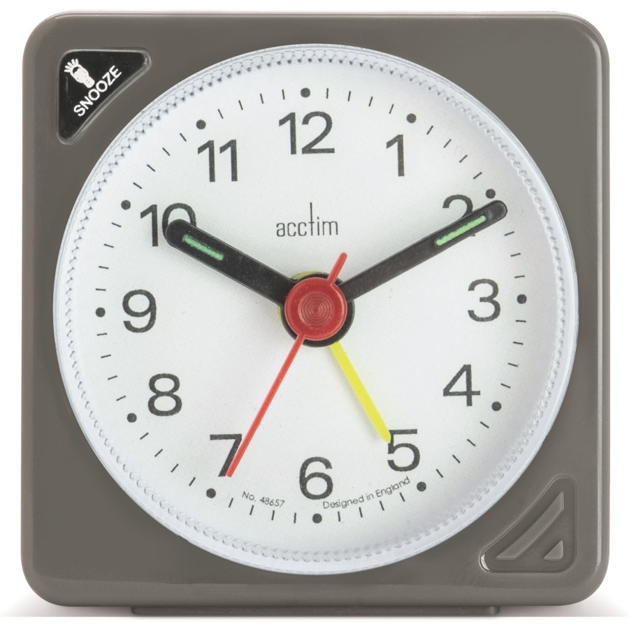 Homewares Acctim | Acctim Ingot Analogue Alarm Clock