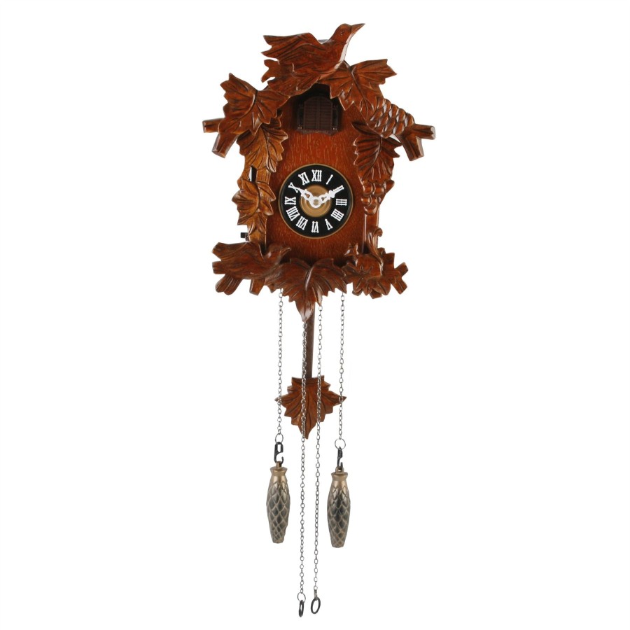 Homewares Wm.Widdop | Wm.Widdop Bird On Top Cuckoo Clock