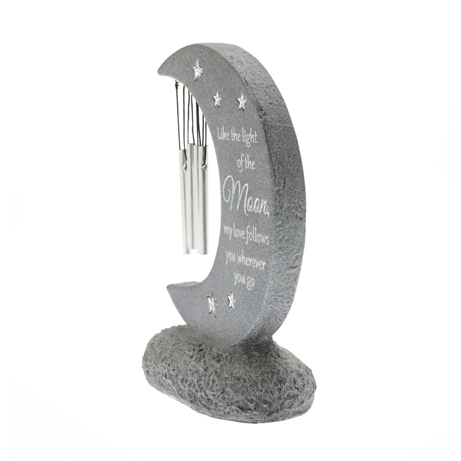 Gifts Thoughts of You | Thoughts Of You Graveside Stone Moon Wind Chime